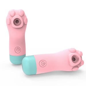 Couples Jeux de sexe pour adultes Mini jouets sexuels puissants pour femmes Vibrateurs d'aspiration de mamelon clitoridien Ours Vibrateurs - Product Image 5