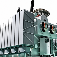 Transformateur de puissance immergé dans l'huile, conception à faible perte de puissance et refroidissement par huile pour la distribution d'énergie industrielle et la régulation de tension