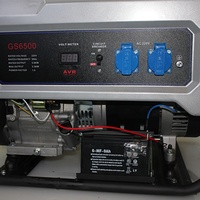 Genset 4 kW Silinder Tunggal 2-Tak Berpendingin Udara / Genset Bensin 10 KVA Satu Fasa 6kW Tenaga Bensin 5kW