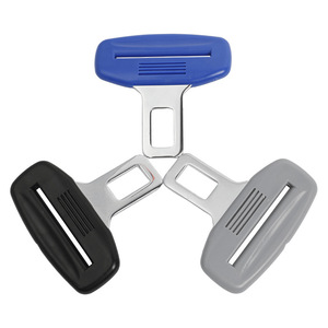 Fibbia di Sicurezza per Cintura Auto B-5555 con Chiusura Colorata, 21cm Universale, Stile Curvo in Plastica - Product Image 2
