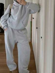 Top con colletto a V primavera estate di alta qualità e <span class=keywords><strong>pantaloni</strong></span> larghi Casual a 2 pezzi con Set di abbinamenti da donna - Product Image 5