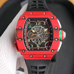 High-end Luxury 6501 Carbon Fiber <b>Automatic</b> Wristwa Multifunctional <b>Chronograph</b> Calendar Men's Business Fitness Mechanical - Product Image 1