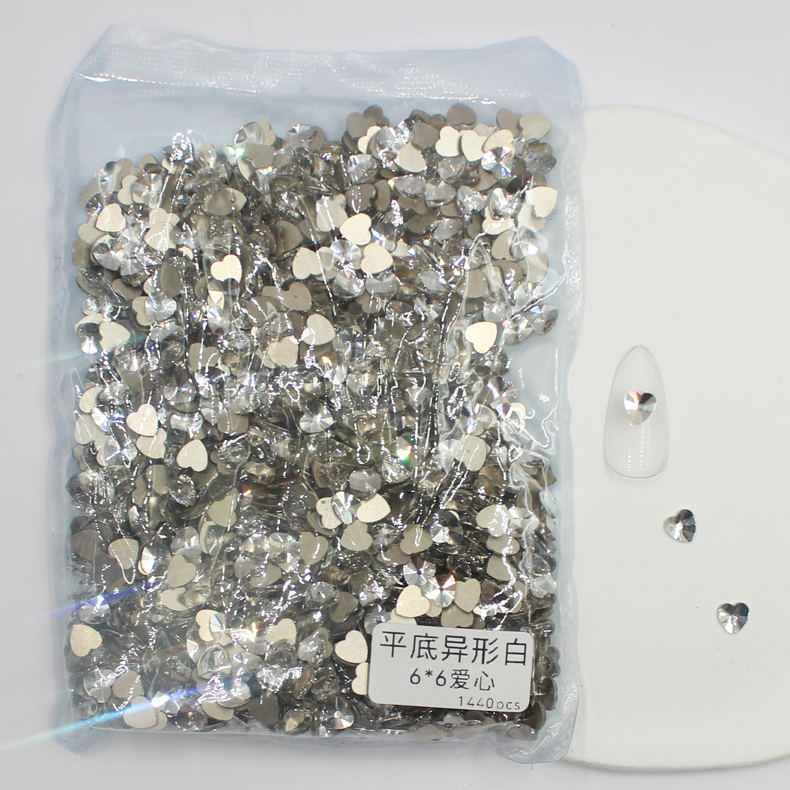 Heart 5.5*6mm [1440 pieces]