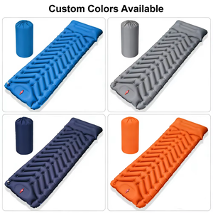 Colchoneta Inflable de Alta Calidad LLOYDBERG, Colchón de Nailon 40D TPU de 10 cm de Grosor, Bomba de Pie para Exteriores, Colchoneta para Dormir de Camping - Product Image 6