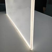 Panneau de guidage de lumière Panneau de lumière LED lumineux double face sans cadre Solutions d'éclairage LED sur mesure Panneau de rétroéclairage de signe d'affichage