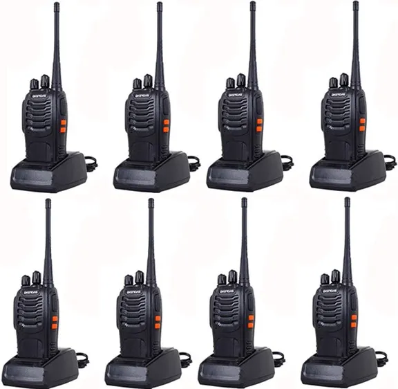 Baofeng sıcak walkietalkies BF-888S iki yönlü radyo seti UHF walkie talkie 400-470MHz 2W taşınabilir telsiz