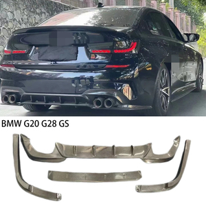 For 3 Series G20 G28&<b>M3</b> G80 GS Style Carbon Fiber Rear Diffuser 2019-2022 - Product Image 2
