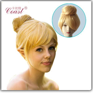 Hairjoy — perruque synthétique pour <span class=keywords><strong>cosplay</strong></span>, en fibre, résistante à la chaleur, clochette, fée bang, vente en gros - Product Image 3