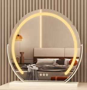 Tùy chỉnh LED thắp sáng xoay gương trang điểm cho nhà/Salon sử dụng - Product Image 3