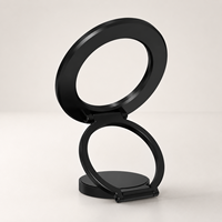 Support de bureau réglable en alliage d'aluminium à double aimant pour téléphone portable – Modèle explosif, support amovible inclus