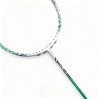 Raquette de badminton professionnelle JINHONG JH-6 T800 en fibre de carbone, contrôle de balle, personnalisée, super légère, durable, tissu sportif doux