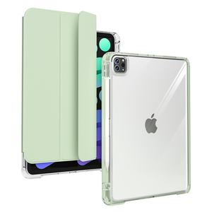 Funda Transparente de Cuero PU para Tablet iPad Air 12.9 2024, Air 6 10.9 Pulgadas 2024, Pro 7ª Gen. 12.9 Pulgadas - Product Image 3