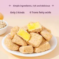 ZHONGBAO Vriesdroogde Fruit Snacks Zoete Gedroogde Aardbeien Gesneden Graan Snack Bulk Groothandel 38g