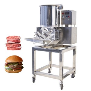 Restaurante Patty Equipment Prensa <span class=keywords><strong>de</strong></span> comida rápida <span class=keywords><strong>Hamburguesa</strong></span> Empanadas Nuggets <span class=keywords><strong>de</strong></span> pollo Pie Grosor ajustable Patty Press Machine - Product Image 1