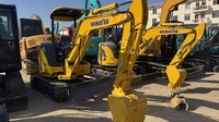 Excavator Mini Komatsu PC30 3 Ton Bekas dengan Mesin, Gearbox, Komponen Hidrolik PLC, Motor Pompa Asli, Garansi 1 Tahun