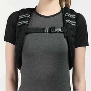 بيع بالجملة سترة مرجحة شريط عاكس قابل للتعديل تمرين قوة اللياقة البدنية سترات الوزن للرجال تدريب الجري - Product Image 2