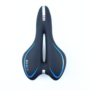 Pièces de moto, selle de vélo de montagne de qualité supérieure avec rembourrage en gel épais et découpe centrale pour un soulagement maximal de la pression - Product Image 2