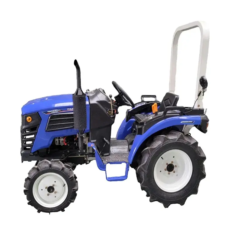 Ucuz traktör küçük traktör kazıcı 4X4 25Hp yeni 4Wd 120 Hp Agricolas 16 Hpes tek silindirli Mini traktör