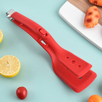 Gadgets de cuisine Spatule à œuf en silicone en acier inoxydable 430 lavable au lave-vaisselle