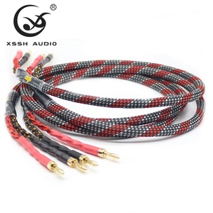 <span class=keywords><strong>สาย</strong></span>สัญญาณเสีย<span class=keywords><strong>ง</strong></span>และวิดีโอ XSSH DIY 17มม. Dia ขั้วต่อปลั๊กกล้วยเคลือบทอง4 Core OFC <span class=keywords><strong>สาย</strong></span>ชุบเ<span class=keywords><strong>ง</strong></span>ินสายลำ<span class=keywords><strong>โพ</strong></span><span class=keywords><strong>ง</strong></span> <span class=keywords><strong>Hi</strong></span> <span class=keywords><strong>End</strong></span> - Product Image 1