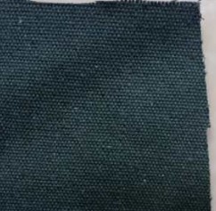 Toile épaisse et imperméable vert olive 100% coton utilisée pour les bâches de couverture de camion - Product Image 3