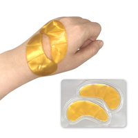 Masque pour les yeux au collagène or JR Private Label, patchs en gel hydratants pour la peau, anti-rides, anti-poches, pour les cernes, tous types de peau
