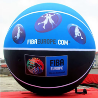 Ballon gonflable géant en hélium avec logo personnalisé, ballon gonflable en PVC pour la publicité et la décoration d'événements sportifs