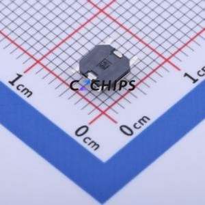 GT-TC084A-H020-L5 Tactile Switch SMD-4P,5.2x5.2mm Switch Single Pole Single Throw Round Button 1.6N Vertical Mount - Product Image 2