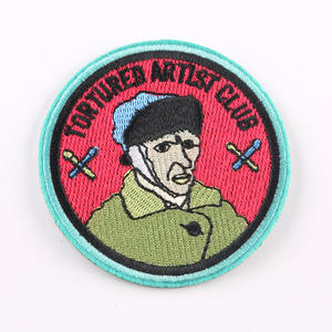 Duo Cool Parche Bordado por Computadora con Carácter Zhang Zi, de Hilo de Poliéster, para Accesorios de Ropa y Emblemas de Manualidades - Product Image 5