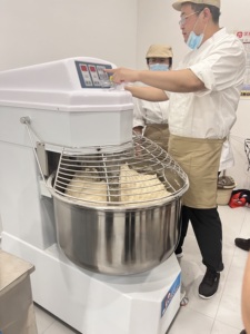 HDR-100 xoắn ốc bột trộn 50kg bột 100kg Bột bán chạy nhất Bánh Trộn thiết bị - Product Image 5