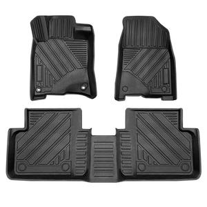 Tapis de sol de voiture complets de style sportif, imperméables et écologiques en TPE de 3 mm d'épaisseur pour Civic 11e génération <span class=keywords><strong>2022</strong></span> - Product Image 5