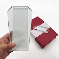 Médailles personnalisées avec logo, médailles de sport en verre transparent pour le football, le marathon, médailles en cristal vierges, trophées, plaques de récompense pour la gravure