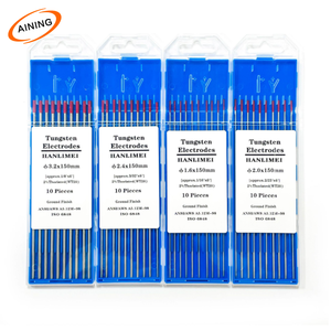 Factory Direct WT20 WP20 WL20 Tungsten Electrode Welding Rod 1.6mm 2.4mm 3.2mm Red Color Tungsten Rod - Product Image 2