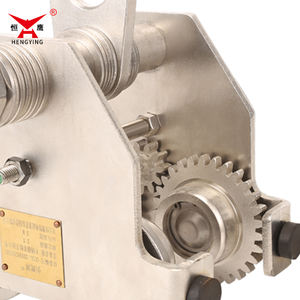 5 Ton 304 Roestvrijstalen Monorail <span class=keywords><strong>Trolley</strong></span>-Handgeschakelde Handgeschakelde I-Beam <span class=keywords><strong>Trolley</strong></span> Voor Kraan En Materiaalbehandeling - Product Image 2