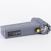 Turbine industrielle transfrontalière en plastique haute performance 130k, moteur sans balais à 29 pales, portable et rechargeable pour camping en extérieur