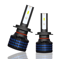 Ampoule de phare de voiture super brillante 9005/HB3 H9, faisceau haut et bas, phares LED H4, H11 H7 60w 14000 5000k Lum pour Toyota Innova Mercedes