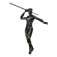 Conception en plastique personnalisé Marvel Movie Figure Modèle Jouet PVC Matériau imprimé en 3D Panthère noire Modèle Jouets
