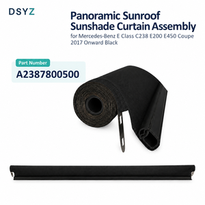 Cortinilla Parasol Panorámica para Techo Solar A2387800500 para <span class=keywords><strong>Mercedes</strong></span>-<span class=keywords><strong>Benz</strong></span> <span class=keywords><strong>Clase</strong></span> <span class=keywords><strong>E</strong></span> C238 E200 E450 <span class=keywords><strong>Coupé</strong></span> 2017 en Adelante, Negra - Product Image 4