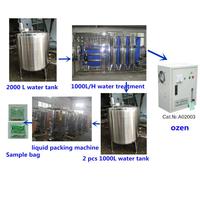 WANHE prix d'usine automatique Sachet eau haricot lait ensacheuse nouvel état eau minérale sachet emballage en plastique jus