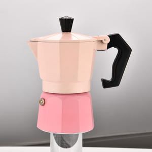 Moka <span class=keywords><strong>Express</strong></span> Pot de cuisinière en aluminium personnalisé eau chaude expresso cafetière moka pot - Product Image 5