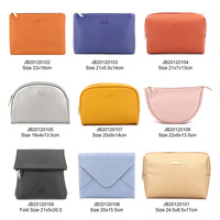 Sacs de maquillage en cuir PU effiano, Logo personnalisé, sacs de voyage avec pochette de rangement à fermeture éclair pour brosse, nouvelle collection