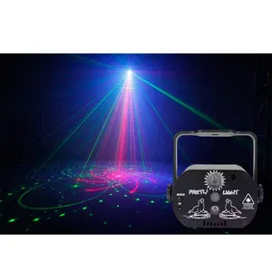 ENDI vendita calda 3 foro del laser della discoteca della luce con il suono di controllo effetto dinamico per la fase pub karaoke mobile del dj del partito luci da discoteca