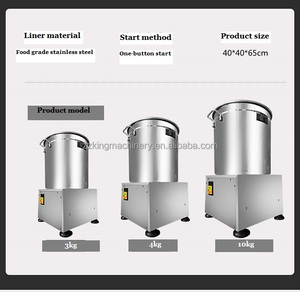 Quay khô máy móc ly tâm pháp khoai tây chiên Rau diếp khoai tây chiên trái cây và rau máy khử nước - Product Image 5