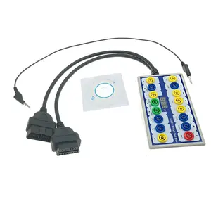 Vehicle Protocol Detector for CAR TRUCK Can Display Voltage OBD 2 Break Out Box Tool