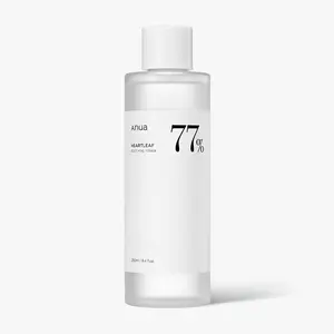 Korean Ph 5,5 Heartleaf 77% 250ml 8,45 Fl.Oz Tónico facial calmante Cuidado DE LA PIEL Calmante Piel Refrescante Hidratante Purificante