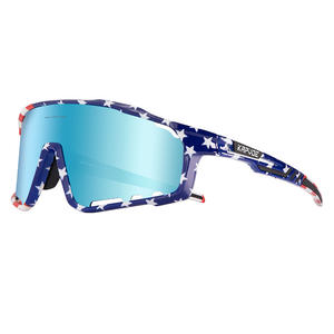 <span class=keywords><strong>KAPVOE</strong></span> Lunettes de soleil polarisées à la mode pour l'extérieur à contraste élevé UV400 Z87.1 pour la protection des yeux Lunettes de soleil pour le cyclisme Lunettes de sport - Product Image 6