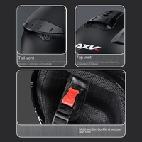 Casque de moto intelligent avec caméra et casque Bluetooth, éclairage LED pour les livraisons et les trajets urbains