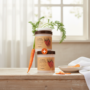 SKINFOOD High Quality Double Set Carrot Carotene Calming Water <b>Pad</b> 60P Face Washing Product - Product Image 3