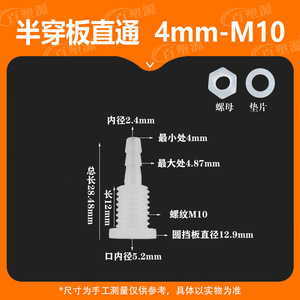 Plastic Cable Gland 4-M10 With Nut And <b>Washer</b> Corrosion Resistant For Low Voltage Applications - Product Image 5