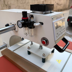Hoge kwaliteit 40x60 elektrische warmtepersmachine voor T-shirts kleding bedrukking semi-automatische vlakbedprinter handmatige uitvoering - Product Image 4